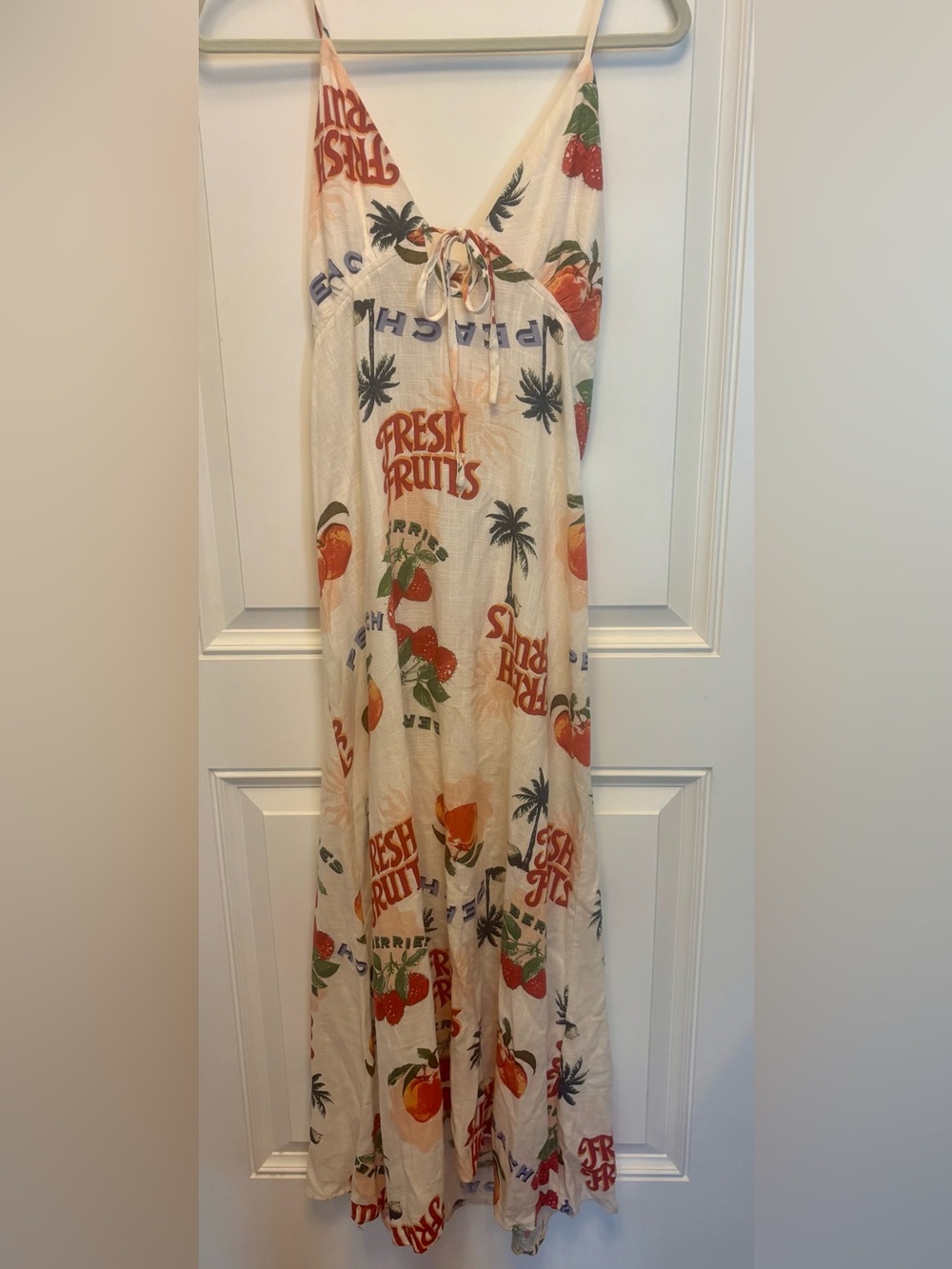 Paper Heart for ANTHROPOLOGIE linen blend maxi